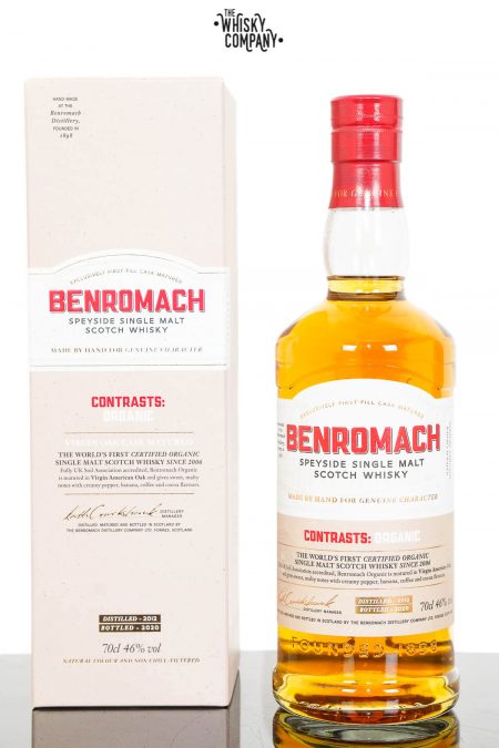 Benromach Organic Contrasts Speyside Single Malt Scotch Whisky (700ml)