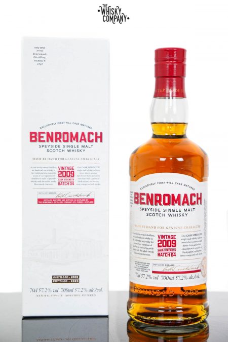 Benromach 2009 Cask Strength Batch 4 Speyside Single Malt Scotch Whisky (700ml)