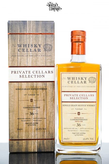 Cameronbridge 1984 Aged 36 Years Private Cellars Selection Single Grain Scotch Whisky - The Whisky Cellar (700ml)