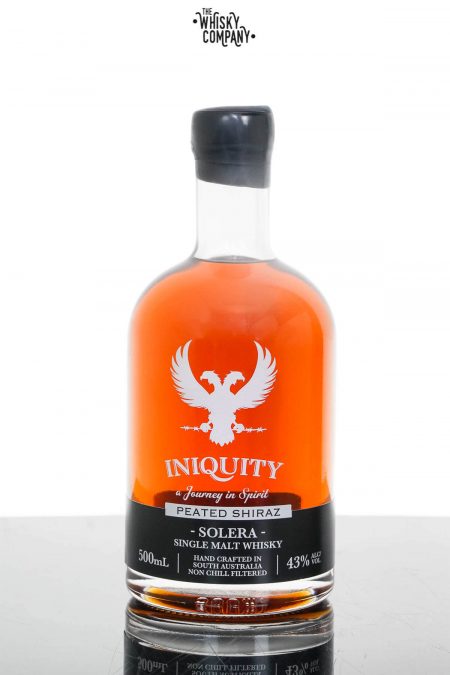 Iniquity Solera Peated Shiraz Australian Single Malt Whisky (500ml)
