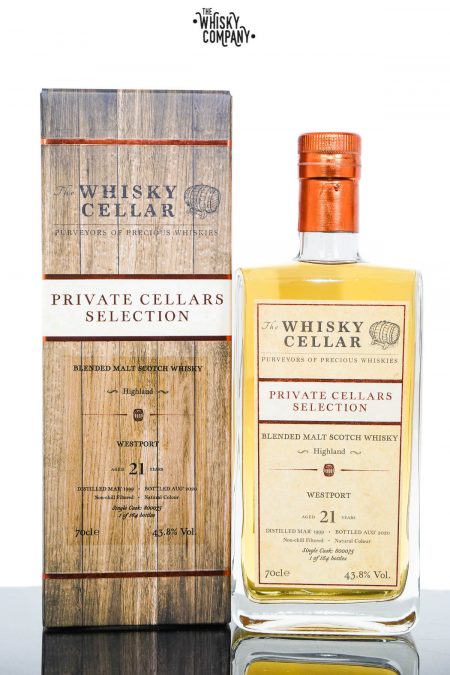 Westport 1999 Aged 21 Years Private Cellars Selection Single Malt Scotch Whisky - The Whisky Cellar (700ml)