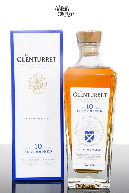 Glenturret Aged 10 Years Peat Smoked Highland Single Malt Scotch Whisky (700ml)