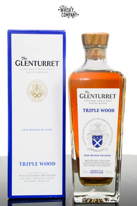 Glenturret Triple Wood Highland Single Malt Scotch Whisky (700ml)