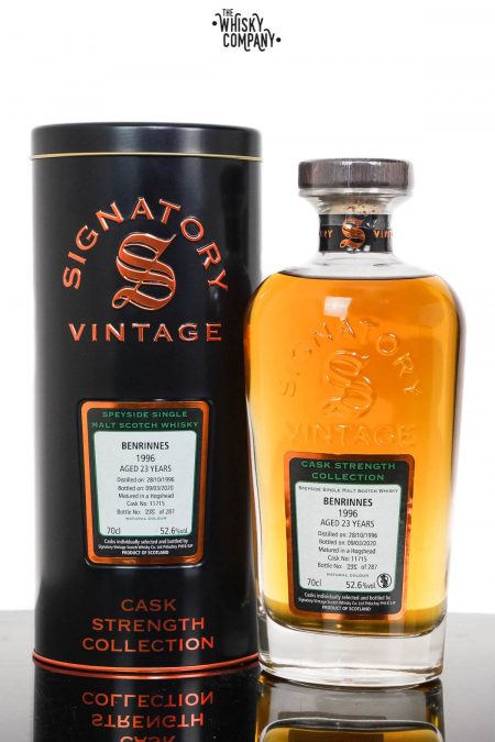 Benrinnes 1996 Aged 23 Years Single Malt Scotch Whisky - Signatory Vintage (700ml)