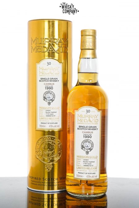 Cambus 1990 Aged 30 Years Single Grain Scotch Whisky - Murray McDavid (700ml)