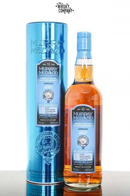 Girvan 2007 Aged 12 Years Madeira Single Grain Scotch Whisky - Murray McDavid (700ml)