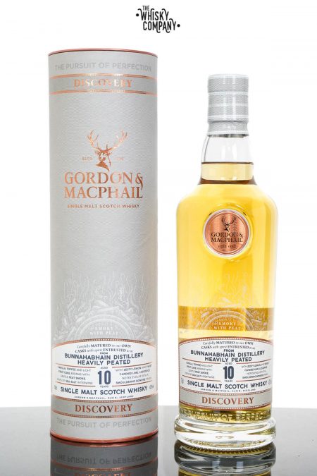 Bunnahabhain Aged 10 Years Heavily Peated Single Malt Scotch Whisky - Gordon & MacPhail Discovery Series (700ml)