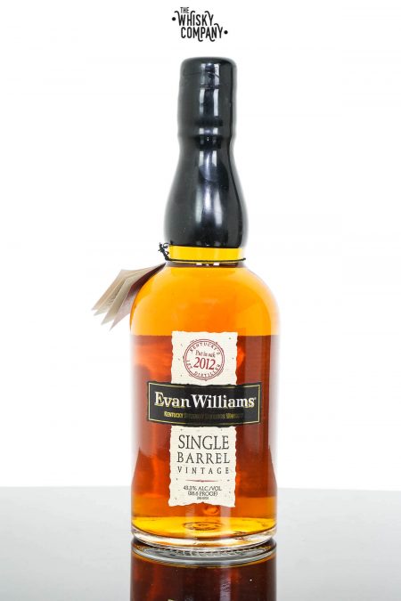 Evan Williams 2012 Single Barrel Vintage Kentucky Straight Bourbon Whiskey (700ml)