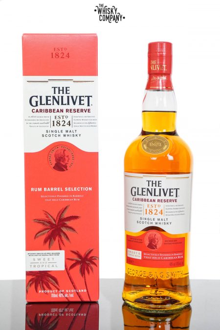 The Glenlivet Caribbean Reserve Single Malt Scotch Whisky (700ml)