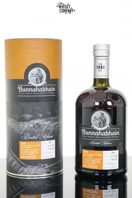Bunnahabhain 2008 Manzanilla Cask Matured 11 Year Old Single Malt Scotch Whisky (700ml)