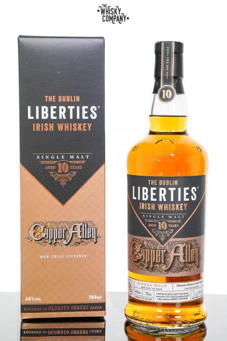 The Dublin Liberties Aged 10 Years Copper Alley Single Malt Irish Whiskey (700ml)