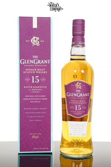 Glen Grant Aged 15 Years Batch Strength Speyside Single Malt Scotch Whisky  - 1st Edition (700ml)