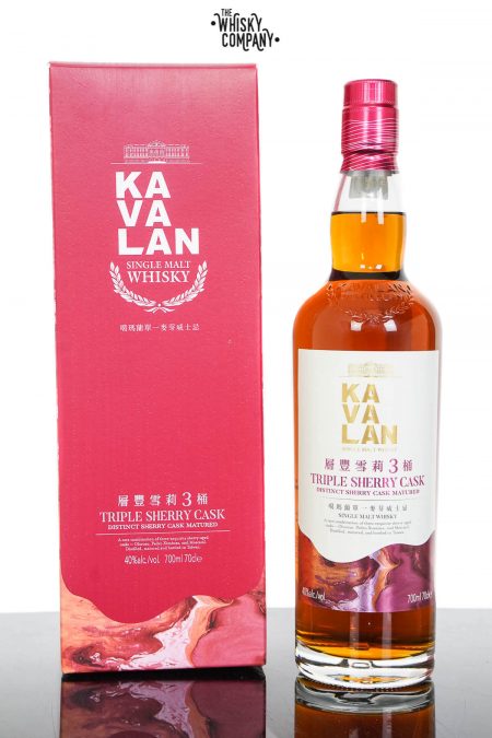 Kavalan Triple Sherry Matured Taiwanese Single Malt Whisky (700ml)
