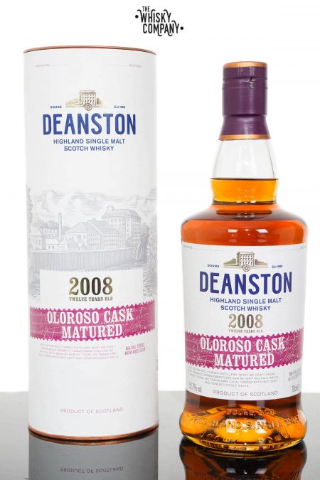 Deanston 2008 Aged 12 Years Oloroso Sherry Cask Matured Single Malt Scotch Whisky (700ml)