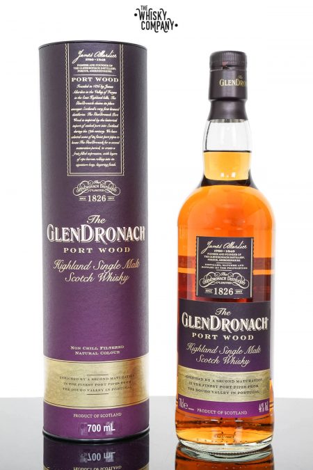 GlenDronach Port Wood Finish Highland Single Malt Scotch Whisky (700ml)