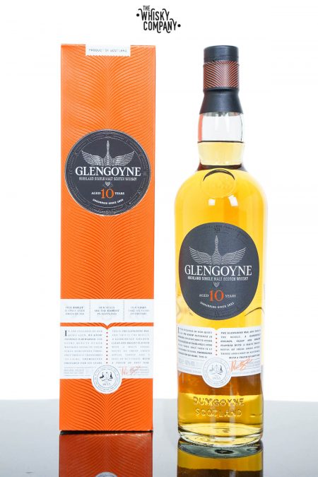 Glengoyne Aged 10 Years Highland Single Malt Scotch Whisky (700ml) - DAMAGED PACKAGING