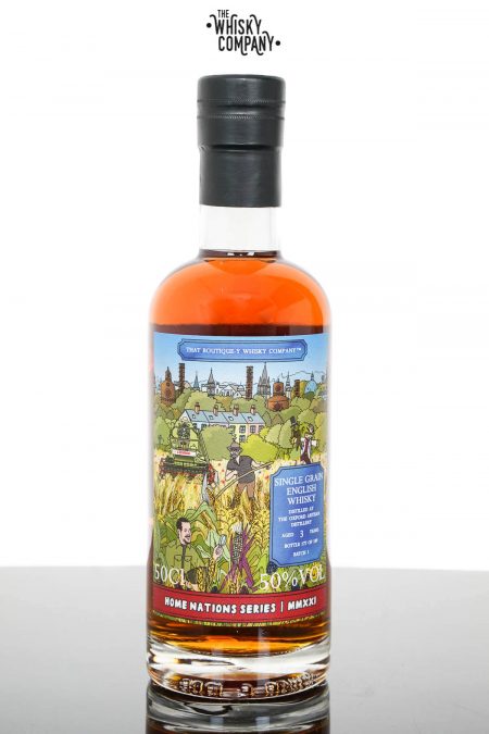 Oxford Artisan Aged 3 Years Single Grain English Whisky Batch 1 - That Boutique-Y Whisky Company (500ml)