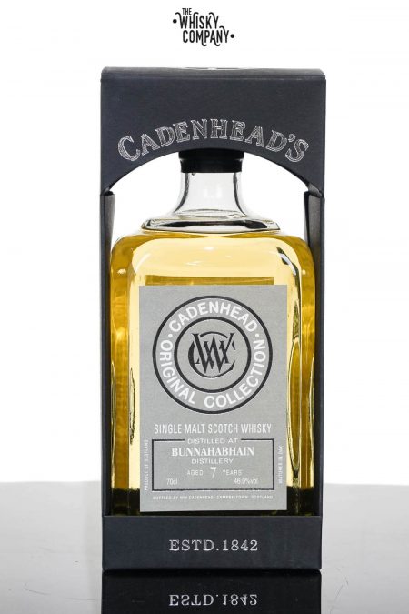 Bunnahabhain Aged 7 Years Single Malt Scotch Whisky - Cadenhead (700ml)