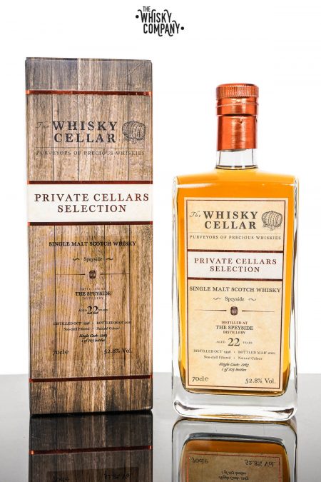 The Speyside Distillery 1998 Aged 22 Years Old Private Cellars Selection Single Malt Scotch Whisky - The Whisky Cellar (700ml)