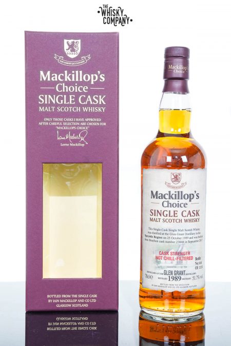 Glen Grant 1989 Aged 27 Years Single Malt Scotch Whisky - Mackillop's Choice (700ml)