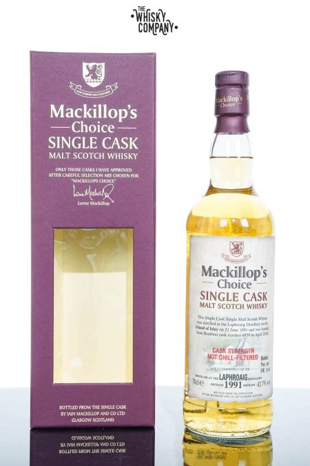 Laphroaig 1991 Aged 26 Years Islay Single Malt Scotch Whisky - Mackillop's Choice (700ml)