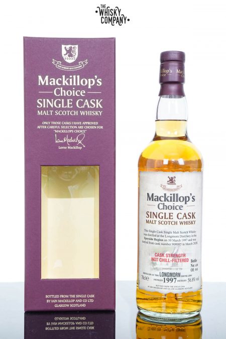 Longmorn 1997 Aged 22 Years Single Malt Scotch Whisky - Mackillop's Choice (700ml)