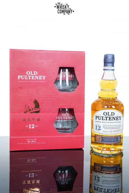 Old Pulteney Aged 12 Years CNY Gift Pack Single Malt Scotch Whisky (700ml)