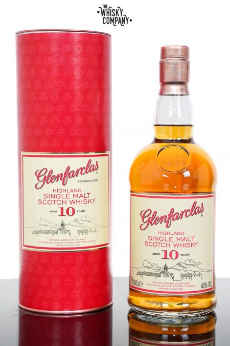 Glenfarclas Aged 10 Years Highland Single Malt Scotch Whisky (700ml)