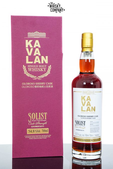 Kavalan Solist Oloroso Sherry Cask Australian Exclusive Taiwanese Single Malt Whisky (700ml)