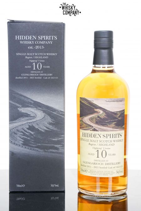 Glen Garioch 2011 Aged 10 Years Highland Single Malt Scotch Whisky - Cask #GG1121 Hidden Spirits (700ml)