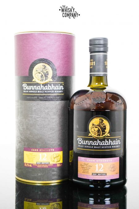 Bunnahabhain 12 Years Old Cask Strength Islay Single Malt Scotch Whisky (700ml)