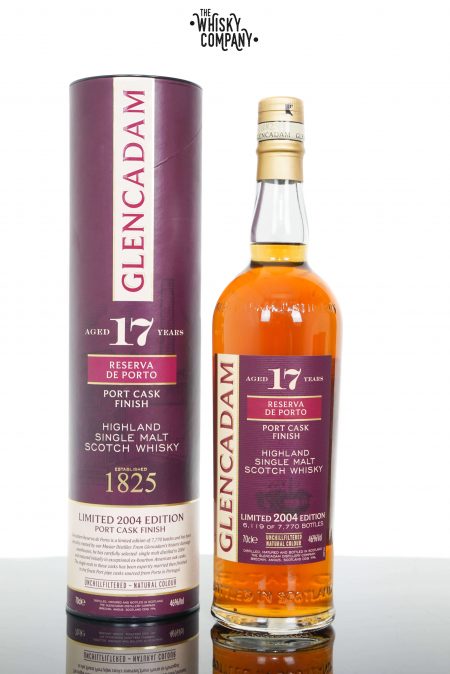 Glencadam Aged 17 Years Reserva De Porto Highland Single Malt Scotch Whisky (700ml)