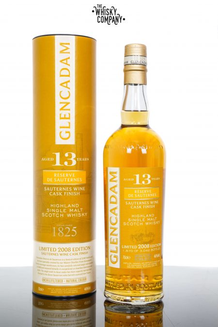 Glencadam Aged 13 Years Reserve de Sauternes Highland Single Malt Scotch Whisky (700ml)