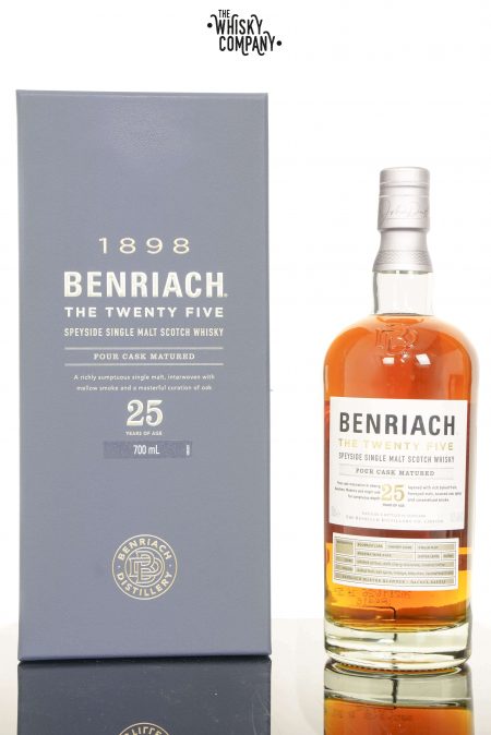 BenRiach The Twenty Five 25 Years Old Speyside Single Malt Scotch Whisky (700ml)