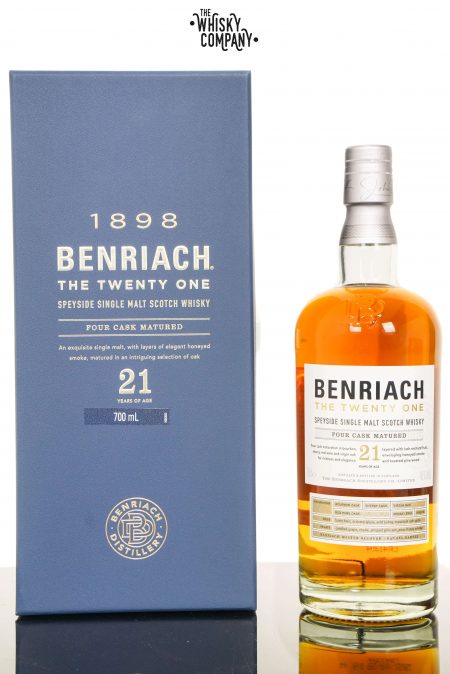 BenRiach The Twenty One 21 Years Old Speyside Single Malt Scotch Whisky (700ml)