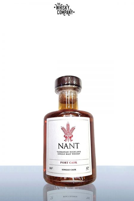 Nant Port Cask Matured Tasmanian Highland Single Malt Whisky (200ml)