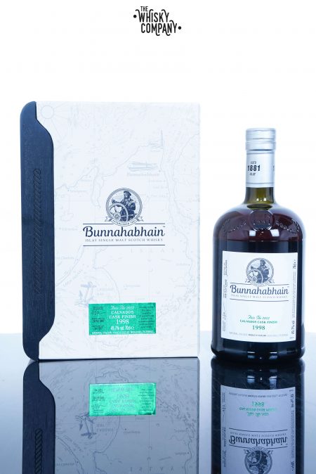 Bunnahabhain 1998 Aged 23 Years Calvados Cask Finish Islay Single Malt Scotch Whisky - Feis Ile 2022 (700ml)