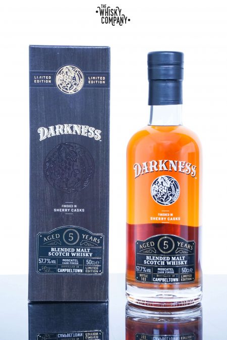 Campbeltown Aged 5 Years Moscatel Finish Blended Malt Scotch Whisky - Darkness (500ml)