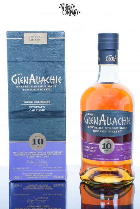 GlenAllachie 10 Years Old Chinquapin Oak Finish Single Malt Scotch Whisky (700ml)