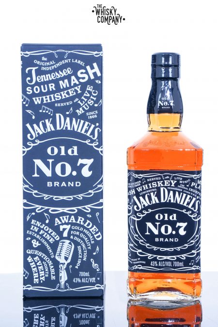 Jack Daniels Old No 7 Music Bottle Tennessee Whiskey 700ml