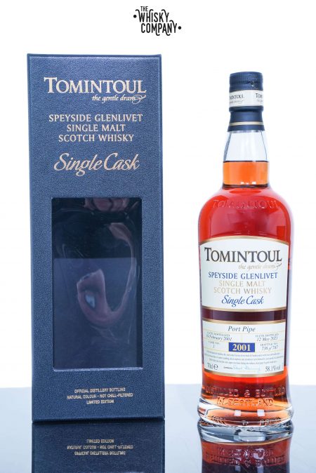 Tomintoul 2001 Aged 20 Years Speyside Single Cask Single Malt Scotch Whisky - Cask No. 1 (700ml)