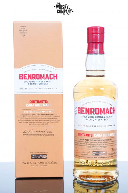 Benromach Contrasts Cara Gold Speyside Single Malt Scotch Whisky (700ml)