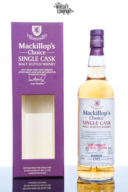 Bowmore 1992 Aged 25 Years Single Cask Single Malt Scotch Whisky - Mackillop's Choice (700ml)