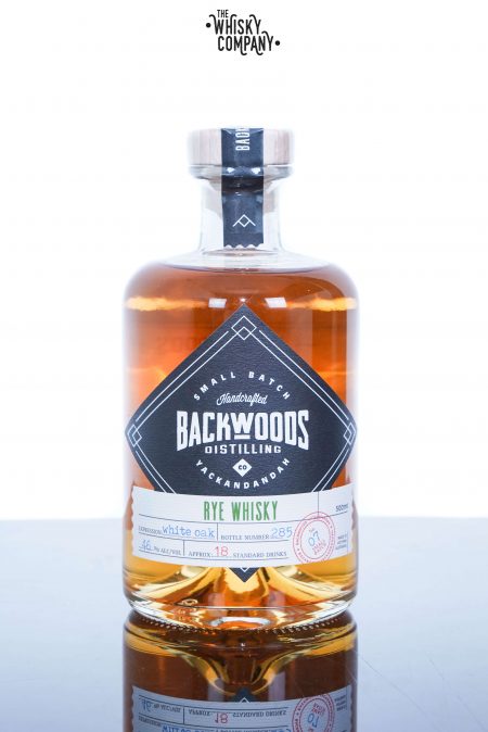 Backwoods Rye Whisky White Oak (500ml)