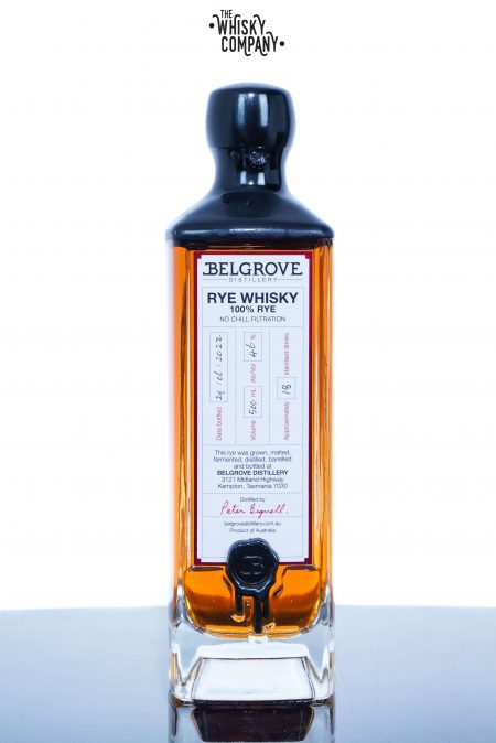 Belgrove Rye Australian Whisky (500ml)