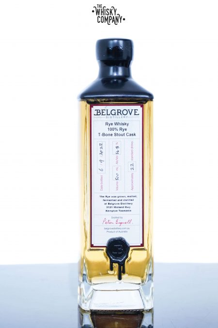 Belgrove T-Bone Stout Cask Rye Whisky (500ml)