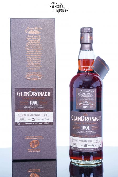 GlenDronach 1991 Aged 29 Years Single Malt Scotch Whisky - Batch 19 Cask No. 7708 (700ml)