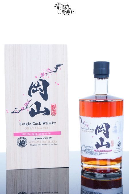 Okayama Sakura Cask Strength Single Cask Japanese Whisky - Cask 1512 (700ml)
