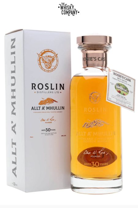 Allt A'Mhullin 1991 Ben Nevis Rosie's Cask Aged 30 Years Highland Single Malt Scotch Whisky - Roslin Distillers Ltd