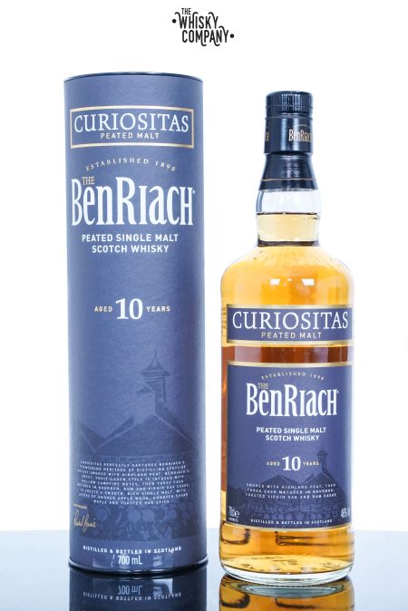 BenRiach Aged 10 Years Curiositas Speyside Single Malt Scotch Whisky (700ml)